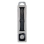 Ремінець Silicone Nike для Apple Watch 42/44mm + Protect Case 12, Dark blue/White