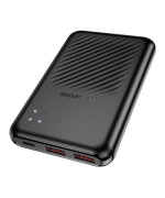 Зовнішній акумулятор Power Bank Borofone BJ30 Starlight 22.5W PD20W 10000mAh, Black