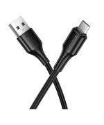 Data - кабель Hoco X120 USB to micro-USB 1m, Black