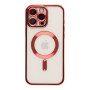 Чехол - накладка TPU Metallic Full Camera with Magsafe для iPhone 16 Pro Max