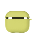 Чехол-футляр для наушников Silicone Case with microfibra для Airpods 4, Flash
