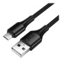 Data - кабель Hoco X120 USB to micro-USB 1m, Black