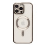 Чехол - накладка TPU Metallic Full Camera with Magsafe для iPhone 16 Pro Max