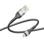 USB Data-кабель Ridea RC-XS51 X-Silicone 3A MicroUSB 1.2m, Black