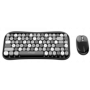 Беспроводная Bluetooth клавиатура с мышкой TWolf TF660, Black