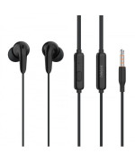 Вакуумні дротові навушники Celebrat G26 3.5 mini jack, Black