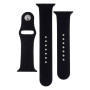 Ремінець Silicone Two-Piece для Apple Watch 38 / 40mm, 18, Black
