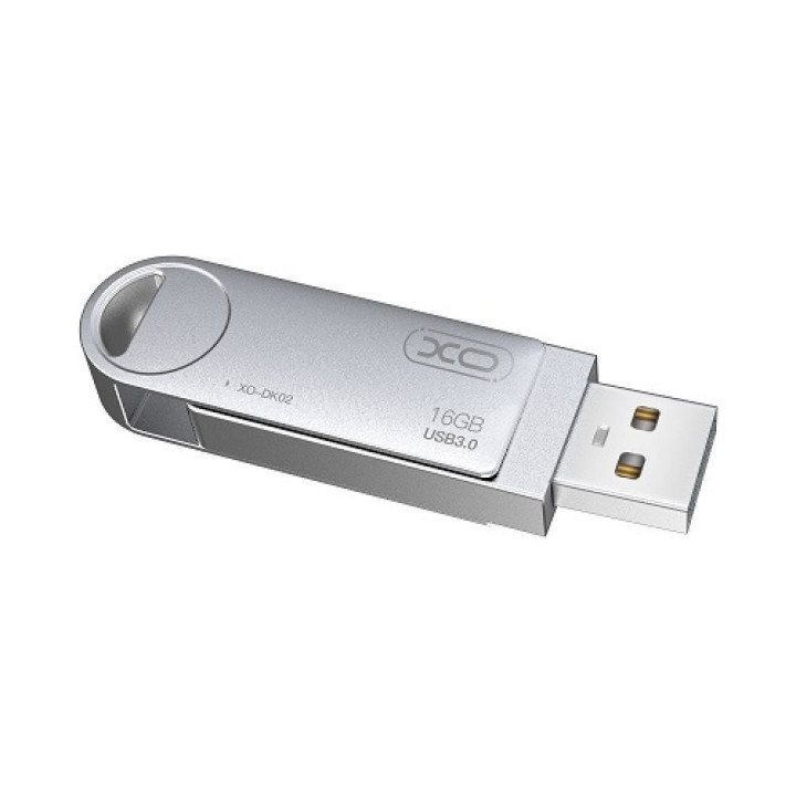USB флешка XO DK02 32GB USB 3.0 Steel