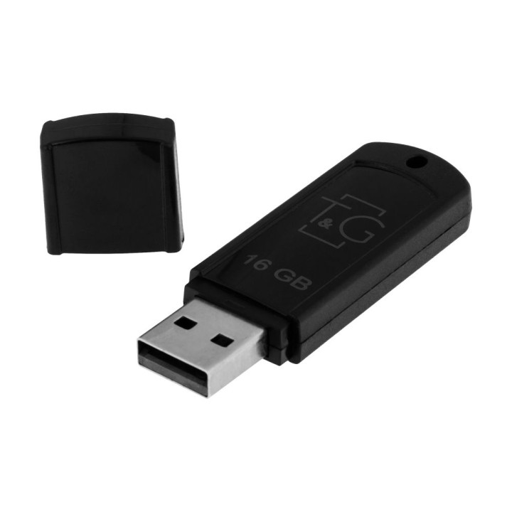 USB флешка Flash Drive T&G Classic 011 16gb, Black