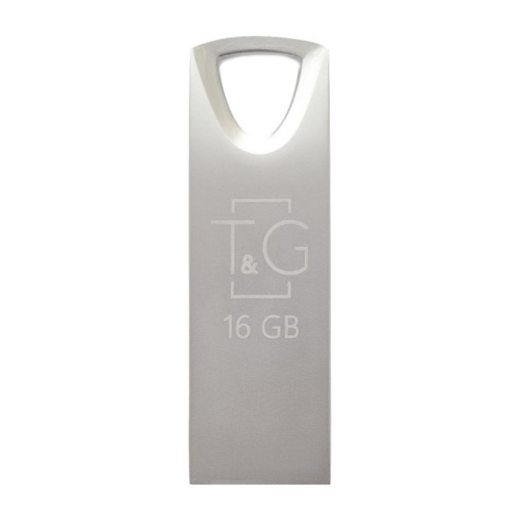 USB Flash Drive T&G 16gb USB 2.0, Steel