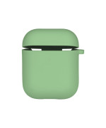 Чехол Silicone Case with microfibra для Airpods 1 / 2, Spearmint