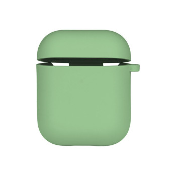 Чохол Silicone Case with microfibra для Airpods 1 / 2, Spearmint