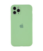 Чехол накладка Silicone Case Full Camera with Frame для Apple iPhone 14 Pro Max