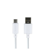 Data Кабель USB Hoco X88 Gratified Type-C 3A 1m, White