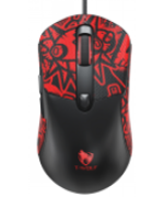 Ігрова дротова миша TWolf G550 DPI 7200, Black-Red