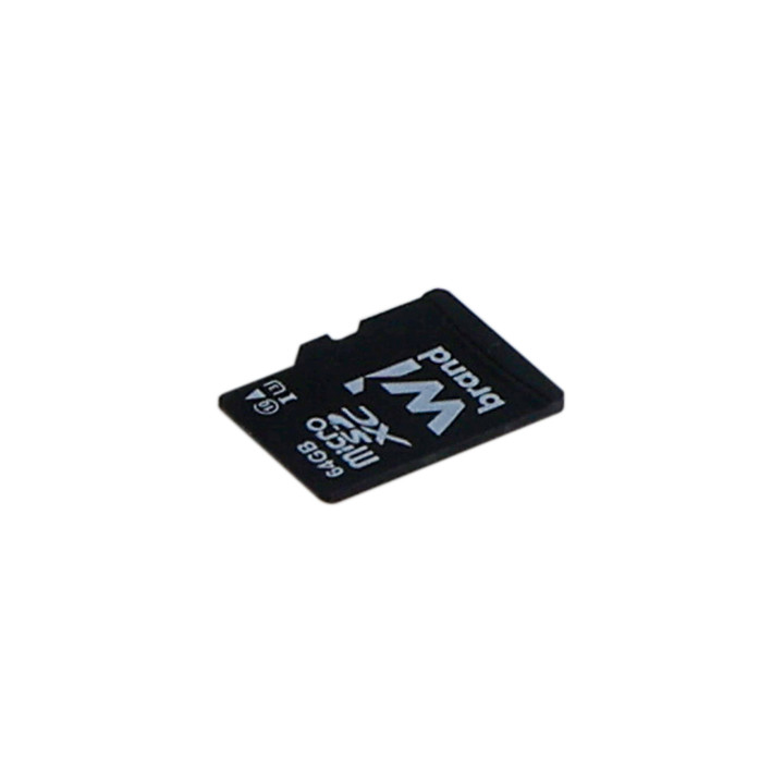 Карта памяти Wibrand MicroSDXC 64GB UHS-1 U3 Class 10, Black