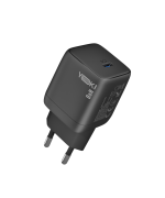 Сетевое зарядное устройство Yoki YK-GaN25NCB NanoGaN Type-C QC3.0 PD25W, Black