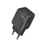 Сетевое зарядное устройство Yoki YK-GaN25NCB NanoGaN Type-C QC3.0 PD25W, Black