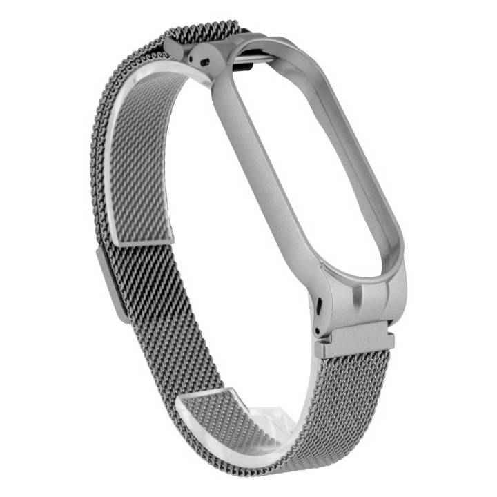 Ремінець Milanese Loop Gradient для Xiaomi Mi Band 5, Blue-Beige