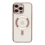 Чехол - накладка TPU Metallic Full Camera with Magsafe для iPhone 16 Pro Max