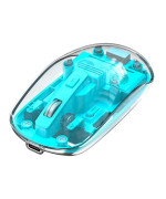 Компьютерная беспроводная мышка XO M12 Bluetooth и USB Адаптер 2.4G, Blue