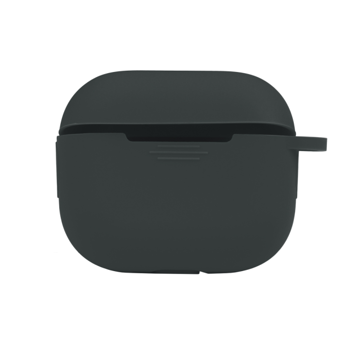 Чохол-футляр для навушників Silicone Case with microfibra для Samsung Buds FE / Buds 2 / Buds 2 Pro / Buds Live, Atrovirens
