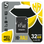 Карта Пам'яті Hi-Rali MicroSDHC & Adapter UHS-3 Class 10 32gb, Black