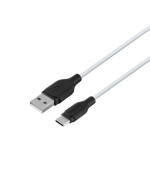 USB Кабель Borofone BX42 Silicone Type-C 3A 1m, White