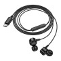 Вакуумні дротові навушники Borofone BM94 Type-C 1.2m, Black