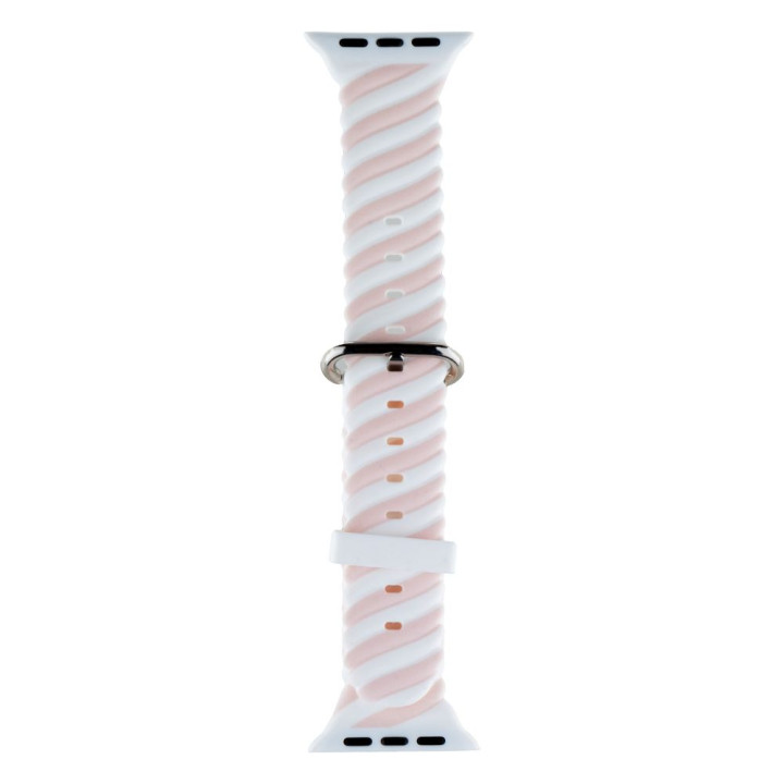 Ремінець Colour Bar для Apple Watch 42/44mm 2, White-Pink