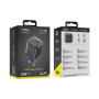 Сетевое зарядное устройство Yoki YK-GaN25NCB NanoGaN Type-C QC3.0 PD25W, Black
