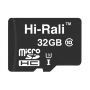 Карта Памяти Hi-Rali MicroSDHC 32gb UHS-3 Class 10, Black