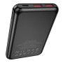 Внешний аккумулятор Power Bank Borofone BJ30 Starlight 22.5W PD20W 10000mAh, Black