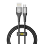 Data - кабель YOKI SOLID YK-SO15 USB to micro-USB 1.2m, Black