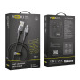 Data - кабель YOKI SOLID YK-SO15 USB to micro-USB 1.2m, Black