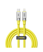 Data - кабель YOKI ULTRA YK-UL61 Type-C to Lightning 30W 1.2m, Yellow
