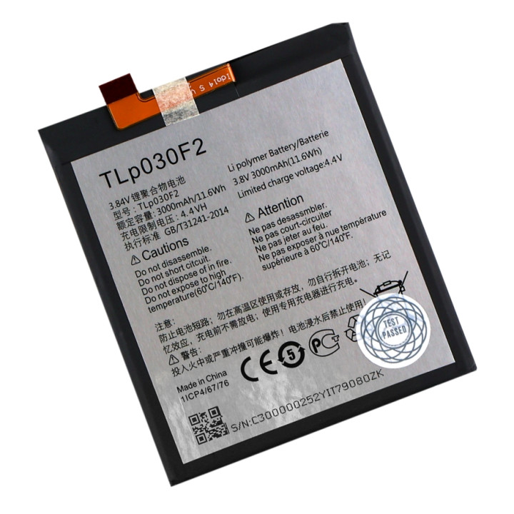 Аккумулятор TLp030F2 для alcatel 1SE 3000mAh, AAAA