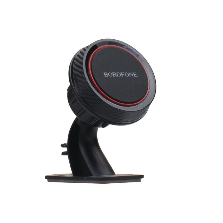 Магнитный автомобильный держатель Borofone BH13 для смартфонов, Black-Red