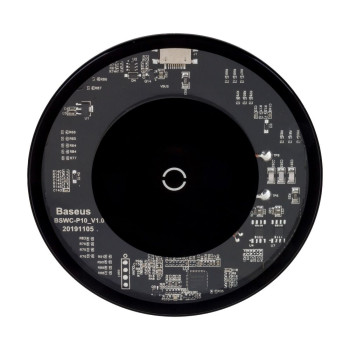 Бездротовий зарядний пристрій Baseus CCALL-AJK 2.4A cable Type-C, Black