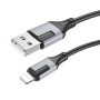 USB Кабель Borofone BX101 Creator Lightning 2.4A 1м, Black