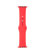 Ремінець Silicone One-Piece Size-S для Apple Watch 38 / 40mm, 37, Rose red