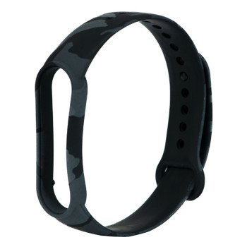 Ремешок Сamouflage для Xiaomi Mi Band 5 / 6, gray