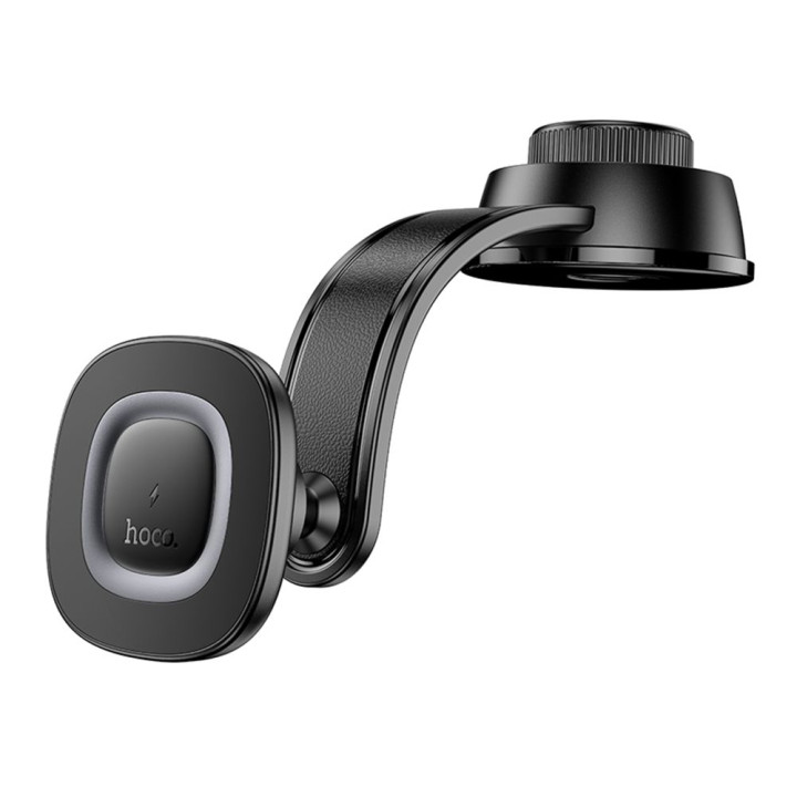 Магнітний автомобільний тримач Hoco HW31 4.5-7.0 inch Magnetic Ring Wireless 15W, Black
