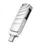 USB Flash Drive Borofone BUD3 USB3.0 Type C 32GB, Steel
