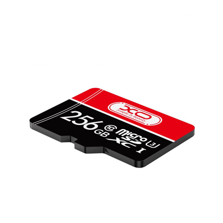 Карта Пам'яті XO MicroSDXC 256gb 10 Class & Adapter, Black-red