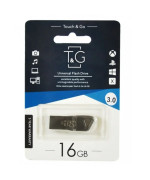 USB флешка T&G Flash Drive 3.0 Metal 114 16gb, Black