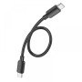 Data-кабель Hoco X96 Hyper 60W 3A Type-C to Type-C 0.25m, Black