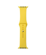 Ремешок Silicone One-Piece Size-S для Apple Watch 42 / 44mm, 04, Yellow