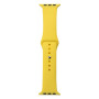 Ремешок Silicone One-Piece Size-S для Apple Watch 42 / 44mm, 04, Yellow