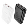 Зовнішній акумулятор Power Bank Borofone BJ30A Starlight 22.5W PD20W 20000mAh, Black